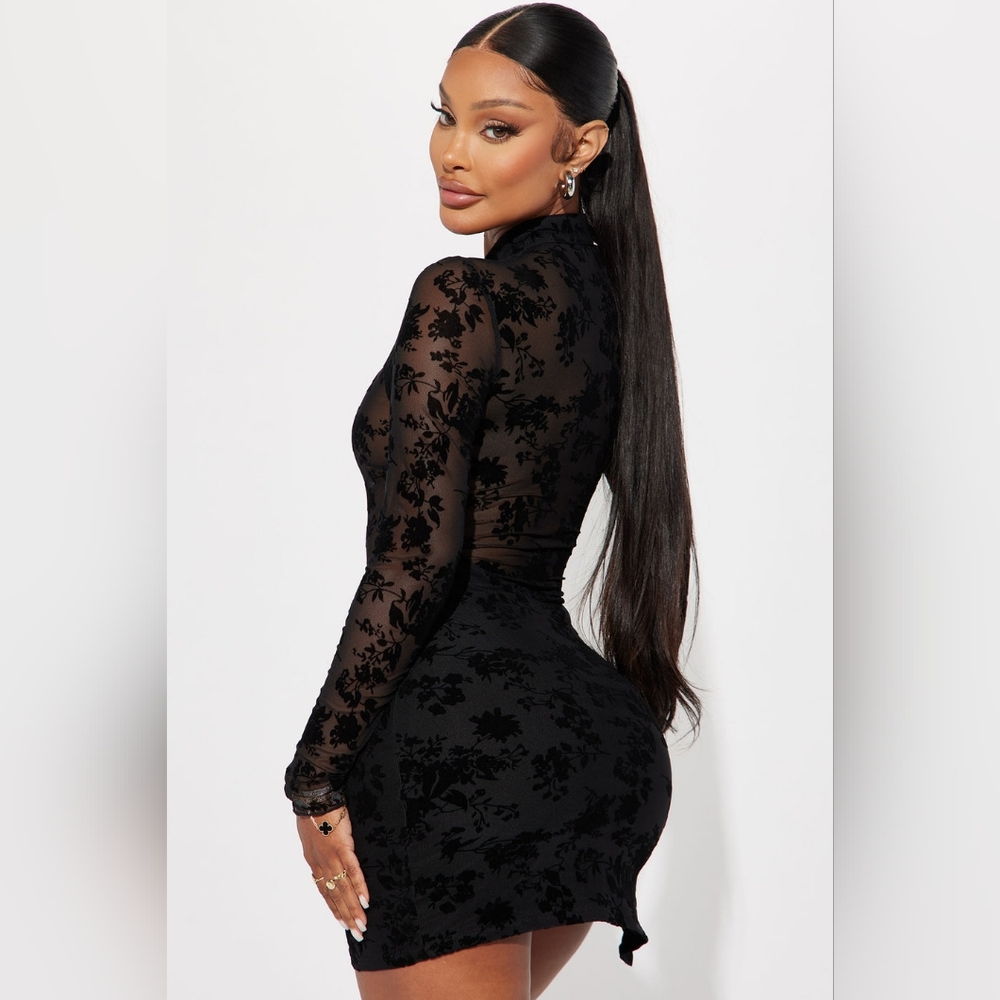 Mesh Mini Dress - Picture 3 of 8